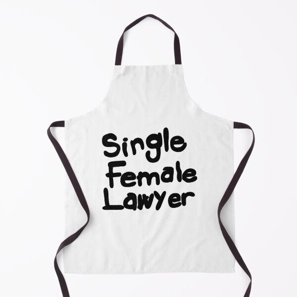 Item preview, Single Female Lawyer designed and sold by The Cosmic Turtle.