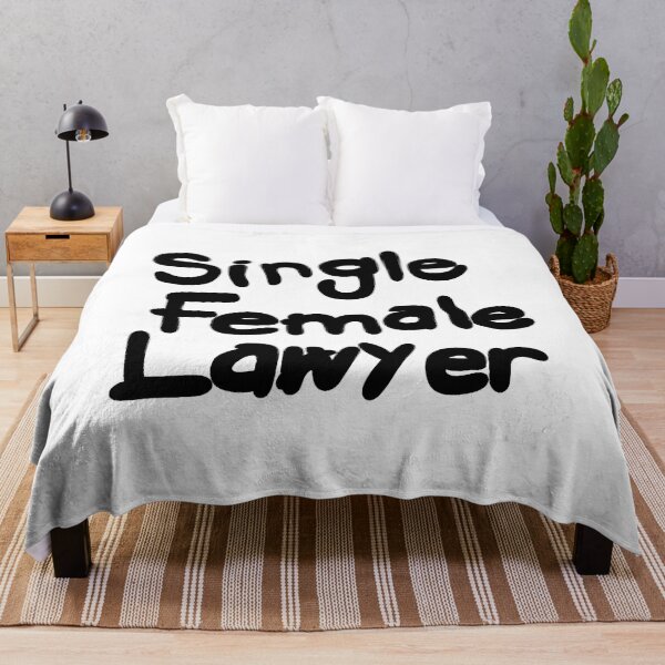 Item preview, Single Female Lawyer designed and sold by The Cosmic Turtle.