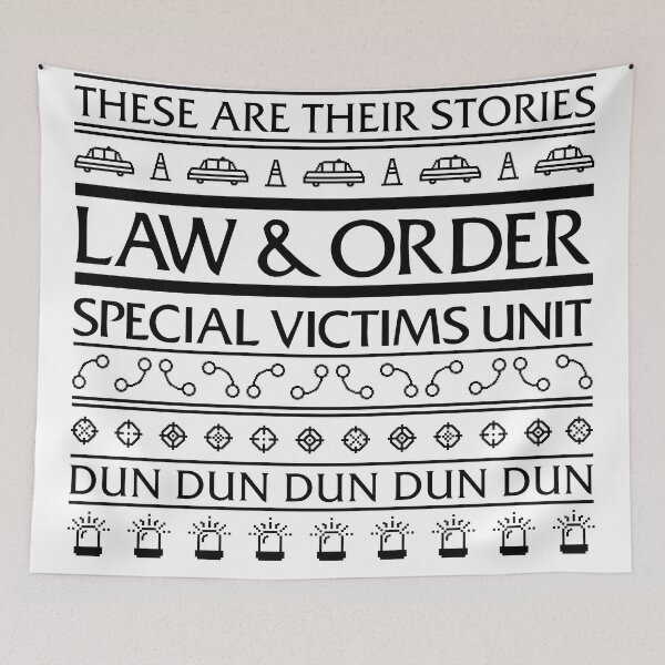 Item preview, LAW AND ORDER SVU PATTERN designed and sold by ellclark.
