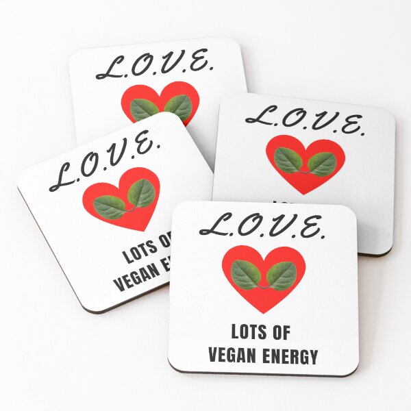 Item preview, Vegan Acronym For LOVE | Lots Of Vegan Energy (Black Font) | Acronym designed and sold by ACRONYMSONLY.