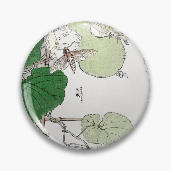Item preview, Morimoto Toko Vintage Japanese Moth and Flora designed and sold by artemisxluna89.