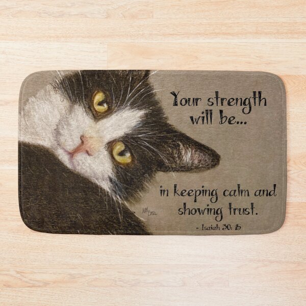 Item preview, Your Strength Remain Calm and Have Confidence | bible verse designed and sold by NathBros.