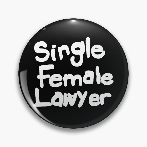 Item preview, Single Female Lawyer - White designed and sold by The Cosmic Turtle.