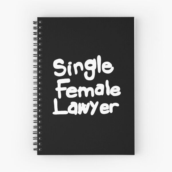 Item preview, Single Female Lawyer - White designed and sold by The Cosmic Turtle.