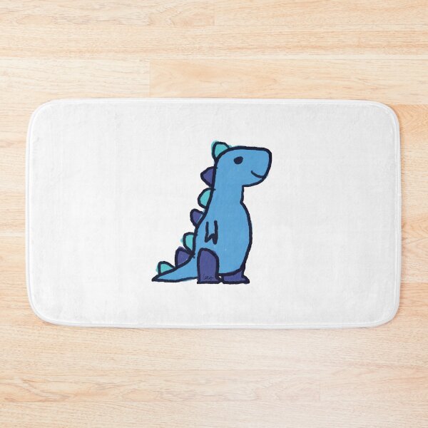 Item preview, Dino 1 (blue, white background) designed and sold by MentaLee.