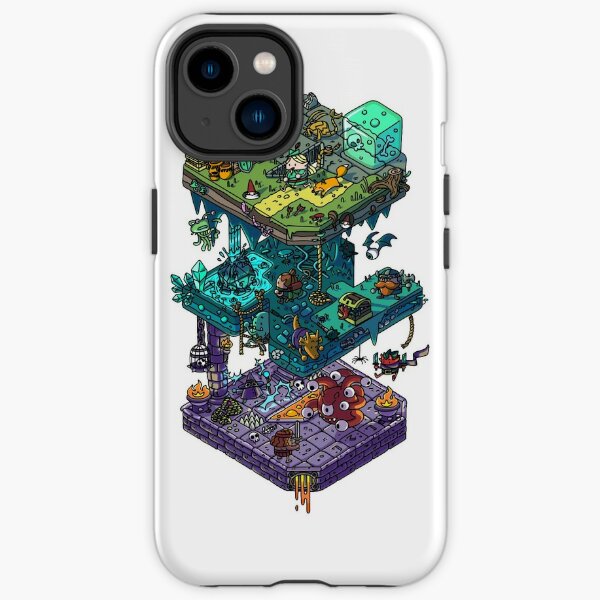 Dungeons and Isometric Dragons iPhone Tough Case