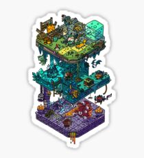 Dungeons and Isometric Dragons Sticker