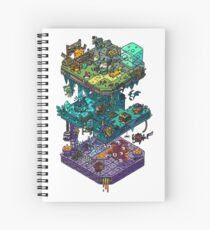 Dungeons und isometrische Drachen Spiralblock