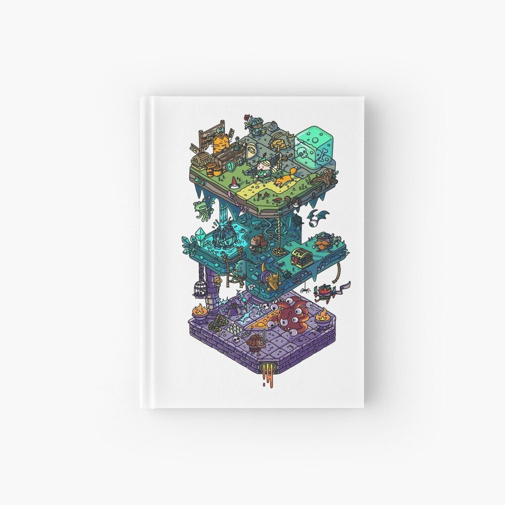 Dungeons and Isometric Dragons Hardcover Journal