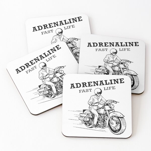 Item preview, adrenaline biker fast life designed and sold by define design.