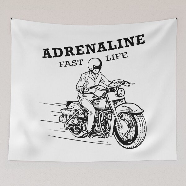 Item preview, adrenaline biker fast life designed and sold by define design.
