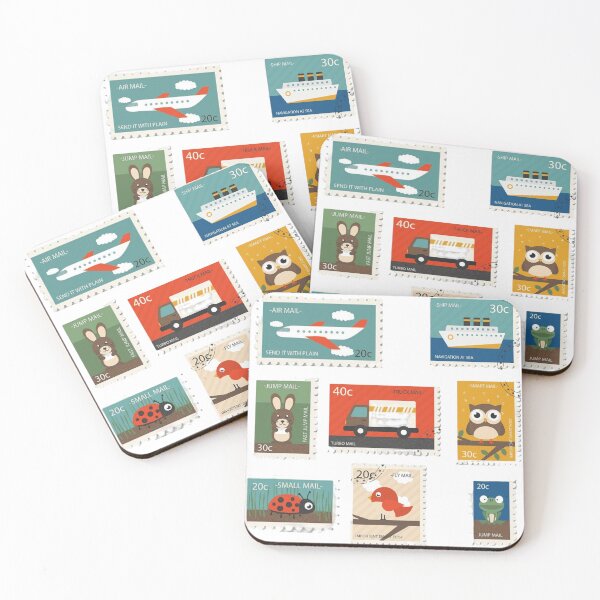Item preview, Cute Postage Stamps designed and sold by universegrace.