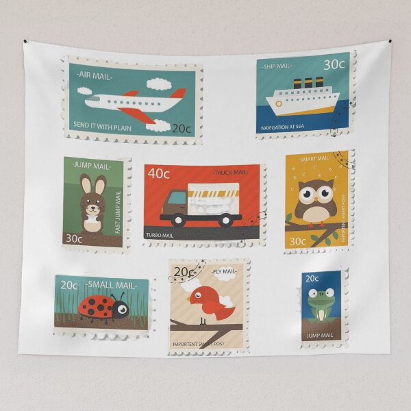 Item preview, Cute Postage Stamps designed and sold by universegrace.