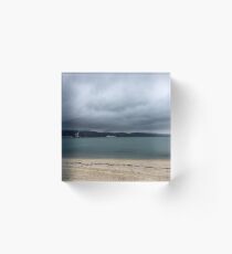 Oriental Bay Beach Acrylic Block