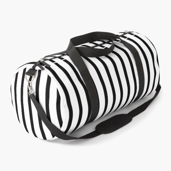 Item preview, black and white vertical striped top designed and sold by Weekendfun22.