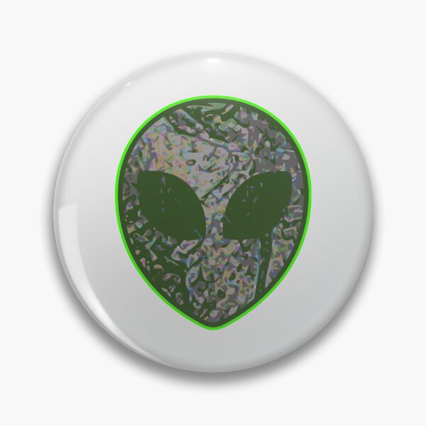Item preview, Aliens - Alien face, UFO - ET sticker - Colorway 4 designed and sold by smooshfaceutd.