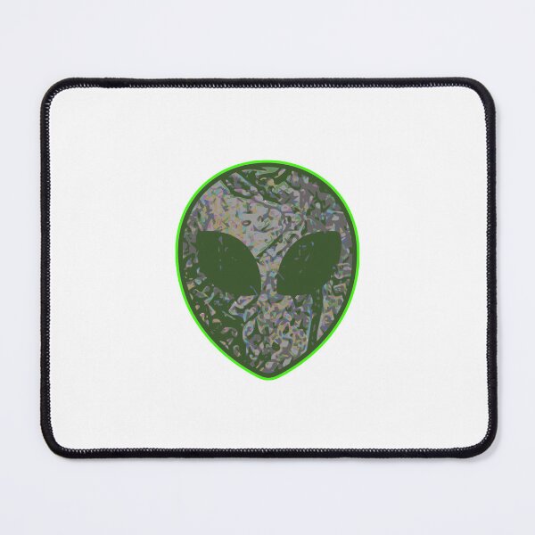 Item preview, Aliens - Alien face, UFO - ET sticker - Colorway 4 designed and sold by smooshfaceutd.