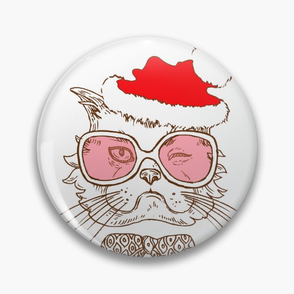 Item preview, Cat Fashion Basic Happy New Year Graphic Merry Christmas  Top Print T designed and sold by Reeduct.