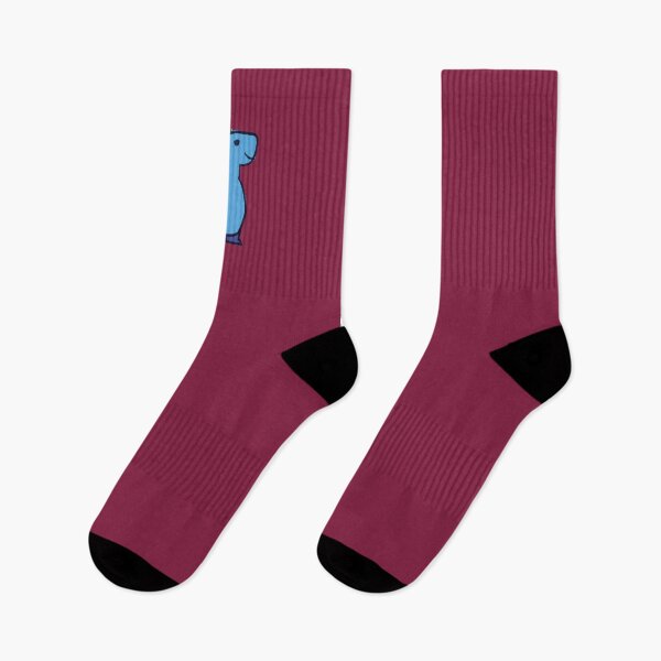 Item preview, Dino 1 (blue, burgundy background) designed and sold by MentaLee.