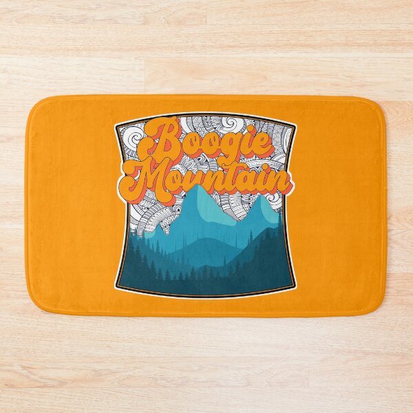 Item preview, Boogie Mountain Camping Badge for Overlanders, Offroaders, Boondockers, Skiers, Hikers, Backpackers, Campers, Kayakers, Gift Sticker designed and sold by Mount-Molehill.