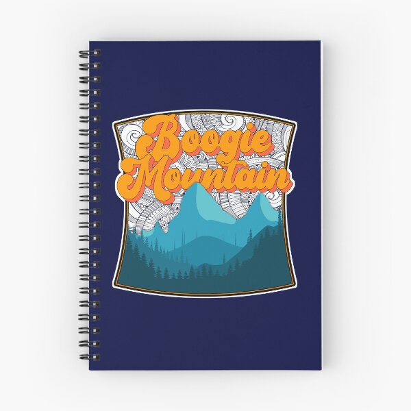 Item preview, Boogie Mountain Camping Badge for Overlanders, Offroaders, Boondockers, Skiers, Hikers, Backpackers, Campers, Kayakers, Gift Sticker designed and sold by Mount-Molehill.