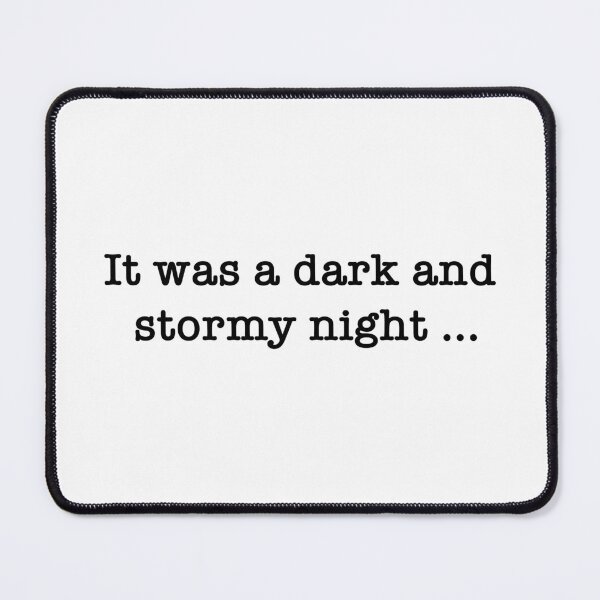 Item preview, It was a dark and stormy night designed and sold by MissKris728.