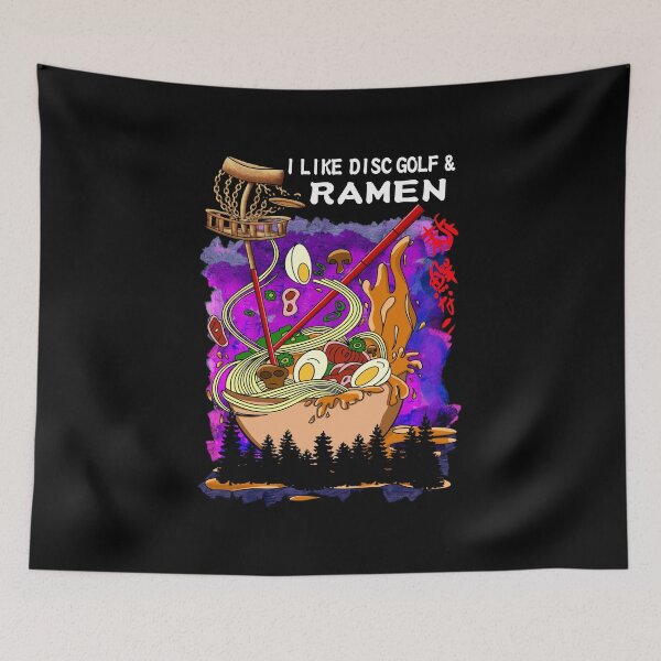 Item preview, I Like Disc Golf and Ramen -Funny Disc Golf designed and sold by DiscGolfArts.