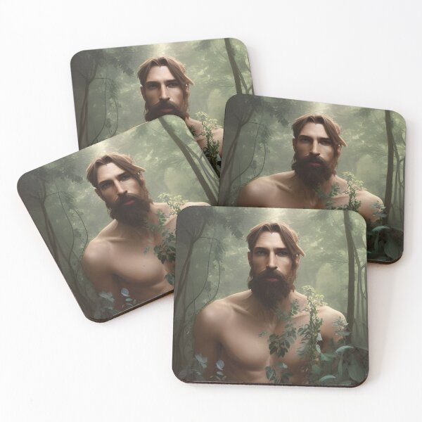 Item preview, Man lost in forest designed and sold by TheAIShop.