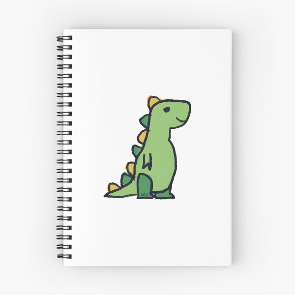 Item preview, Dino 1 (yellow green, white background) designed and sold by MentaLee.