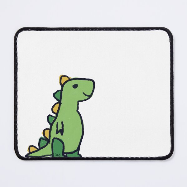 Item preview, Dino 1 (yellow green, white background) designed and sold by MentaLee.