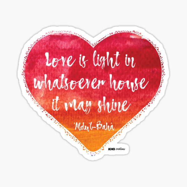 Love is Sticker