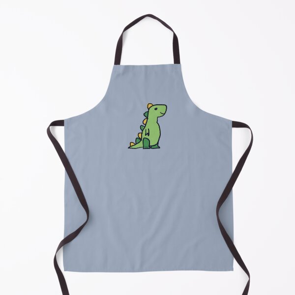 Item preview, Dino 1 (yellow green, blue gray background) designed and sold by MentaLee.
