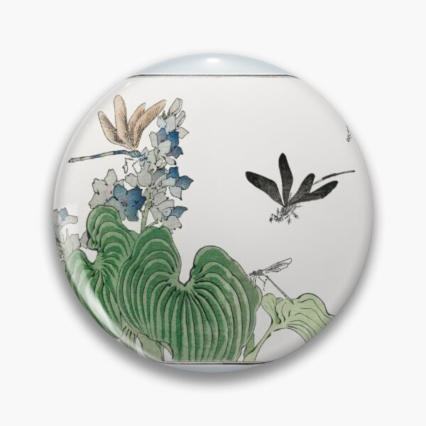 Item preview, Morimoto Toko Vintage Japanese Dragonfly and Flora designed and sold by artemisxluna89.