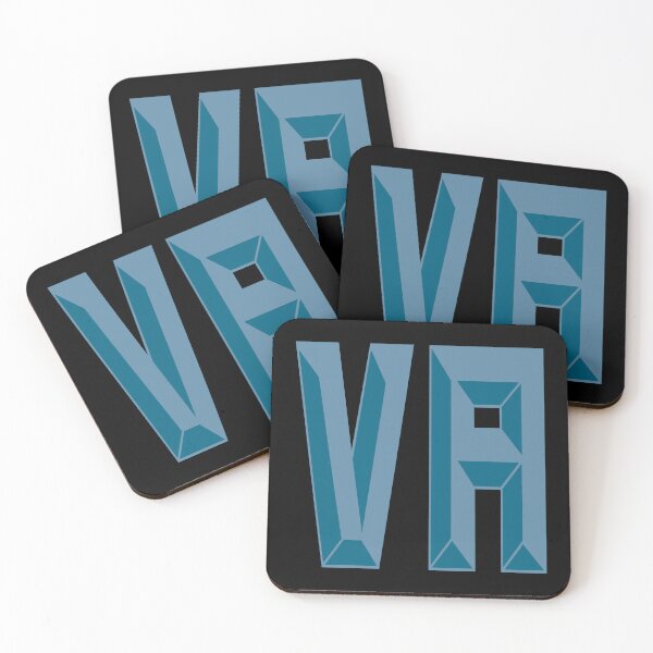 Item preview, Virginia VA Initial Text designed and sold by Lartheviking.