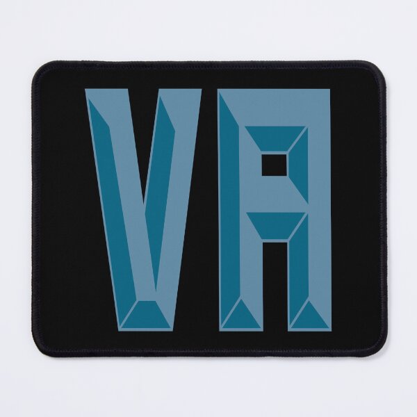Item preview, Virginia VA Initial Text designed and sold by Lartheviking.