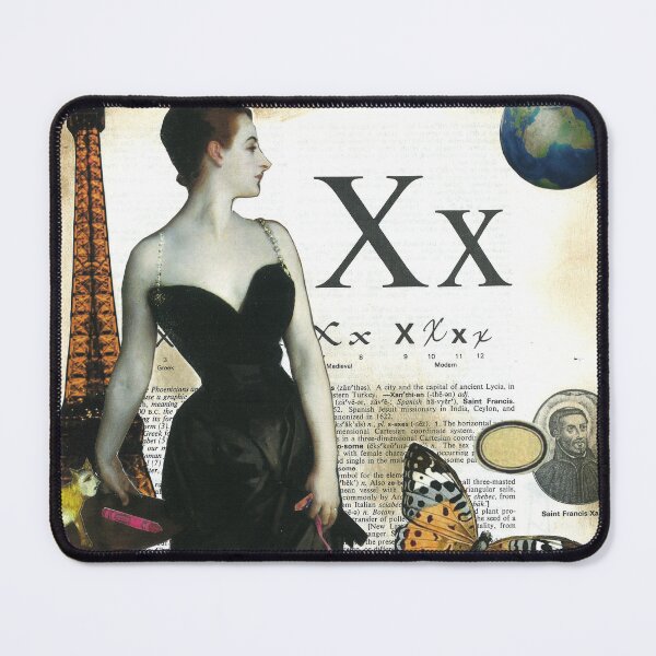 Item preview, Madame X John Singer Sargent Dictionary Collage Parody for Art Book Lover designed and sold by KathyGrippi.