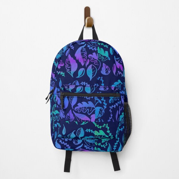 Item preview, magical ombre leaves illustration designed and sold by mariahmoniquedesign.