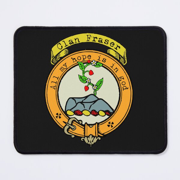 Item preview, Clan Fraser Scottish Clan Surname crest designed and sold by BagTown Clans.