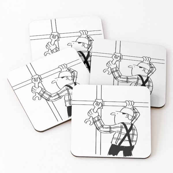 Item preview, Scaffolder at Work designed and sold by NigelSutherland.