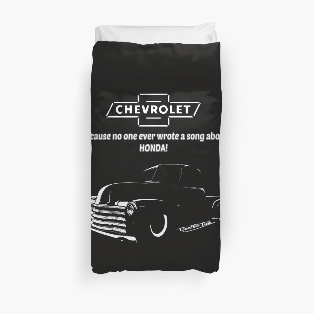 Chevrolet write the song Duvet Cover