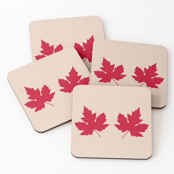 Item preview, Autumn Leaves - Solid Red designed and sold by TheeForestFox Shop.
