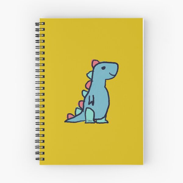 Item preview, Dino 1 (blue green red, yellow background) designed and sold by MentaLee.