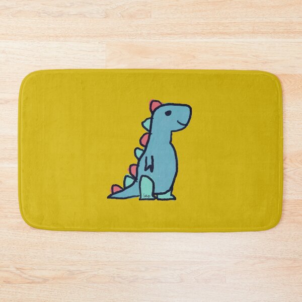 Item preview, Dino 1 (blue green red, yellow background) designed and sold by MentaLee.