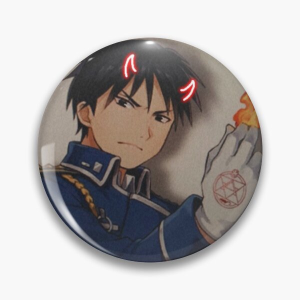 Item preview, Roy Mustang from Fullmetal Alchemist! designed and sold by Kathleen-W.