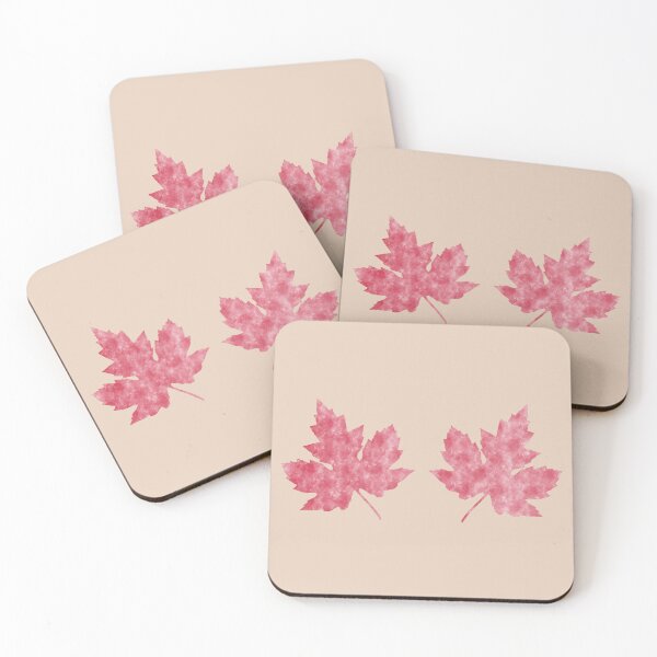Item preview, Autumn Leaves - Chalky Red designed and sold by TheeForestFox Shop.