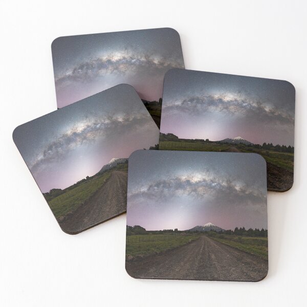 Item preview, Milky Way Arch and Zodiacal Light Over Mt Taranaki designed and sold by TUXXY.