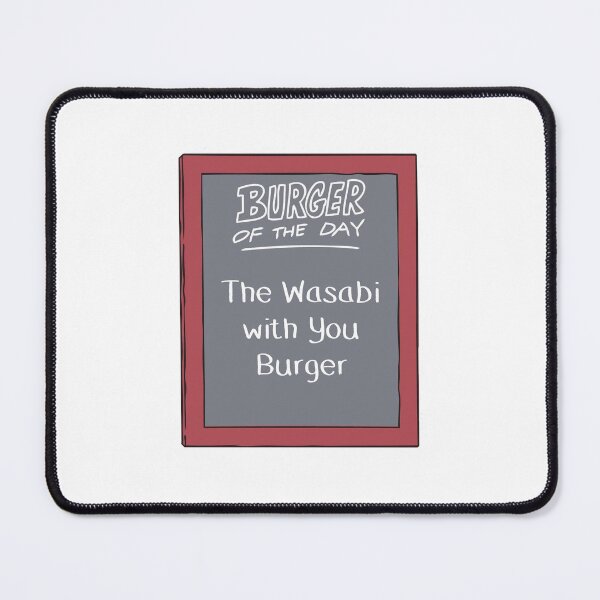 Item preview, The Wasabi with You Burger designed and sold by MattMadeThis.