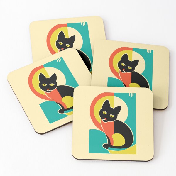 Item preview, Bauhaus cat 4 designed and sold by IcalsaidArt.