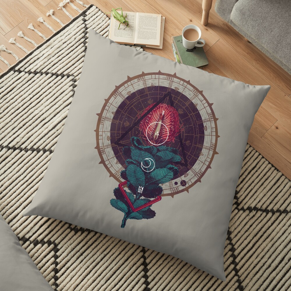 Birth Floor Pillow