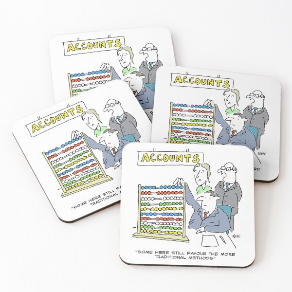 Item preview, Accountant with an Abacus designed and sold by NigelSutherland.